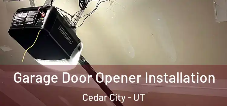  Garage Door Opener Installation Cedar City - UT